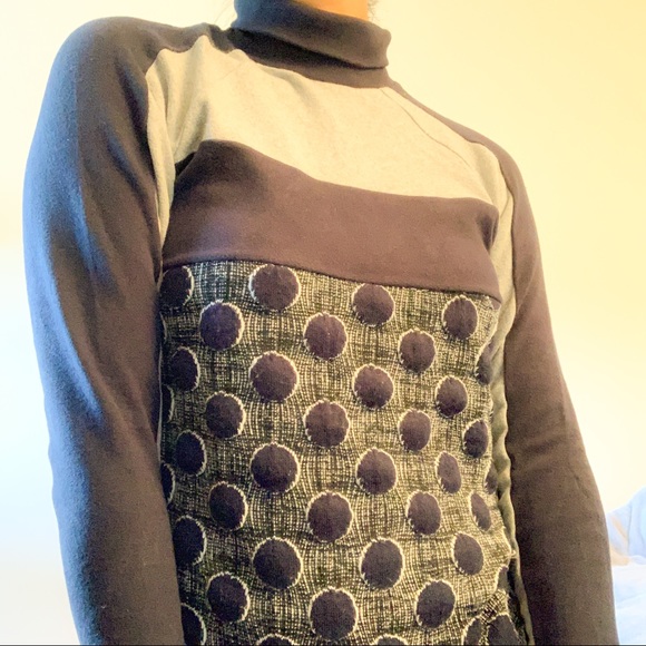 Navy Blue Turtle Neck - Picture 2 of 3